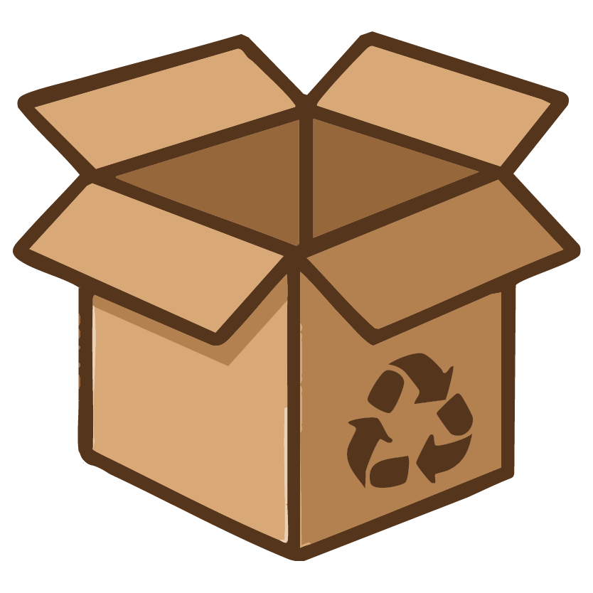 Kartonafval geschikt voor balenpers